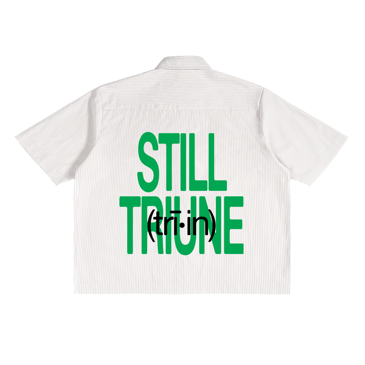 "Still Triune" Oversized Boxy Shirt
