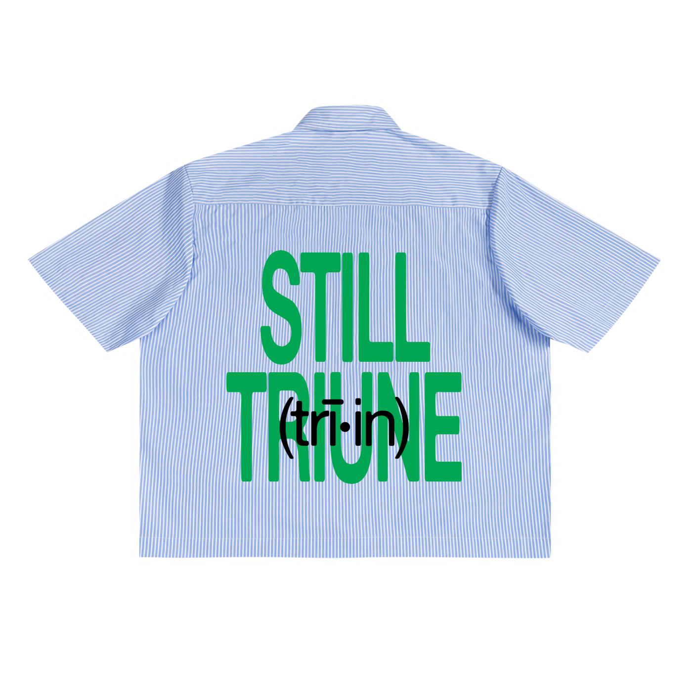 "Still Triune" Oversized Boxy Shirt